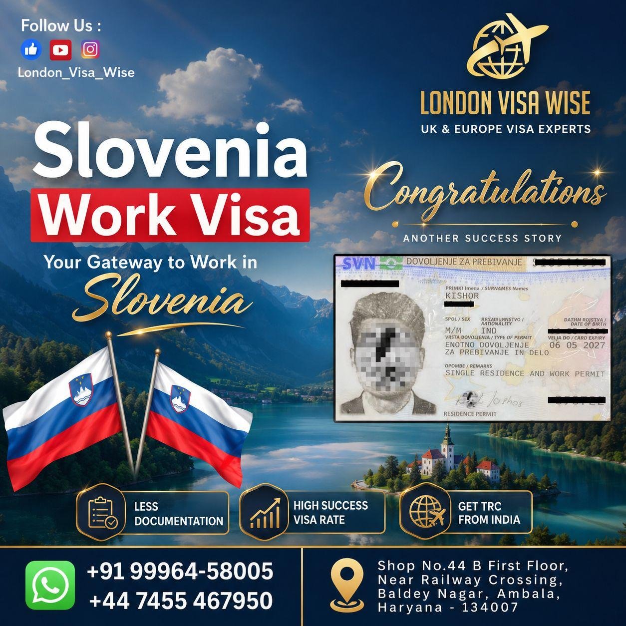 London Visa Wise client result 4